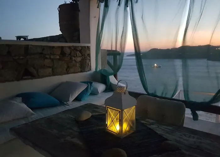 Mykonos Studio With Sea View